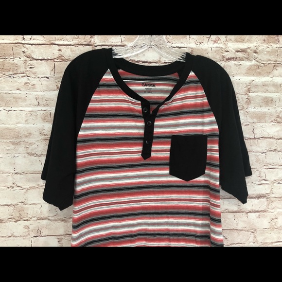 Carbon Men’s 3-Button Short Sleeve Shirt XXL NWOT - Picture 3 of 6